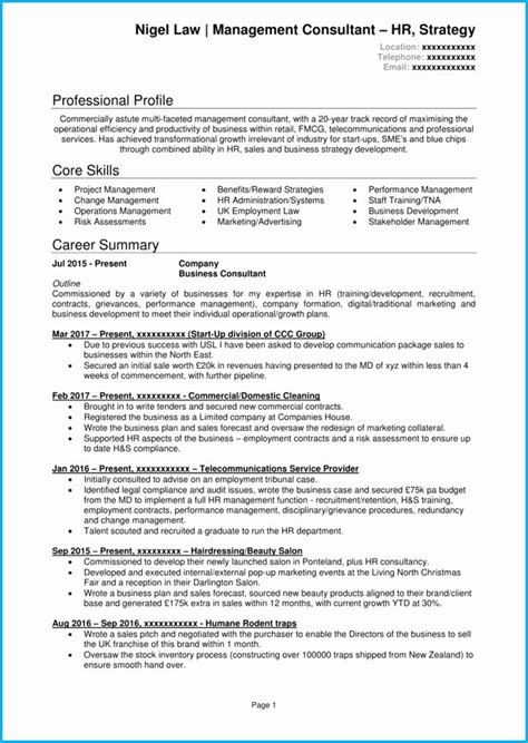 How to write experience section in consultant resume. Management Consulting Resume Examples Awesome Management ...