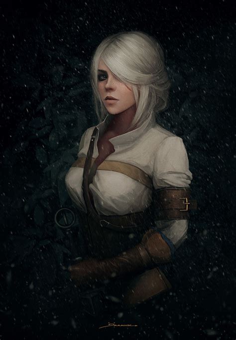 Ciri The Witcher All In One Mona Lisa Digital Art Wonder Woman