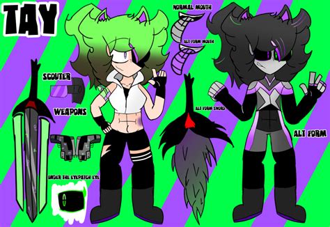 New Oc Reference Sheet By Tay69 On Newgrounds