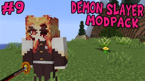 RENGOKU IS A BEAST Demon Slayer Modpack Episode 9 Minecraft Demon