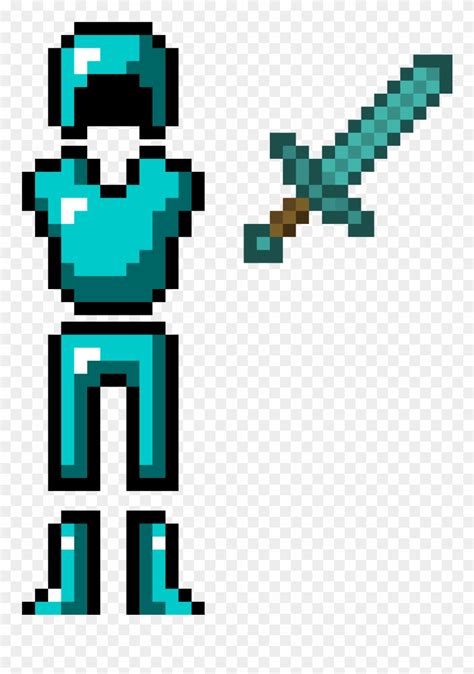 Download for different resolutions for designing purposes. Diamonds Are Forever - Armor From Minecraft Clipart ...