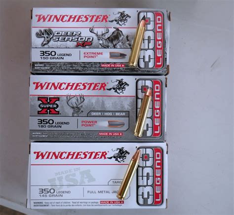 Shot Show Winchester Announces New 350 Legend Cartridge The Truth