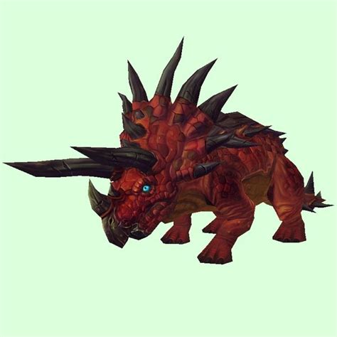 Red Direhorn Pet Look Petopia Hunter Pets In The World Of