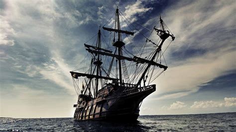 Black Pearl Pirates Of The Caribbean Movie Wallpaper Pirates Of The