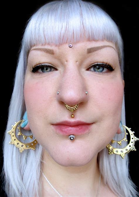New Jewelry In My Stretched Septum Stretched Septum Body