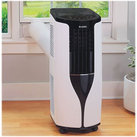 Best Buy GREE BTU Portable Air Conditioner White Black G PACSH