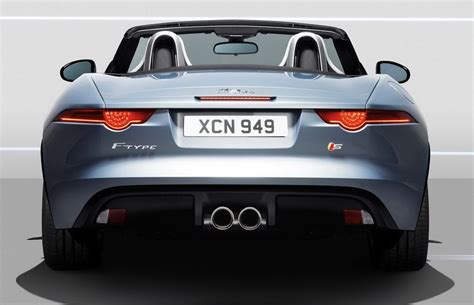 2013 Jaguar F Type Gray Rear View Egmcartech