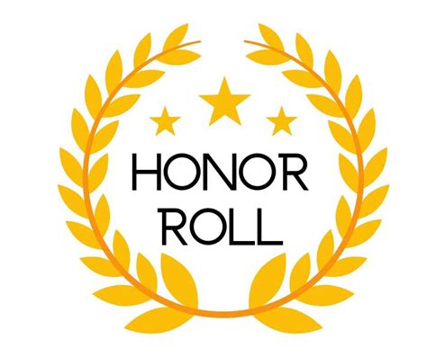 Honor Roll For First Semester 21 22 Details