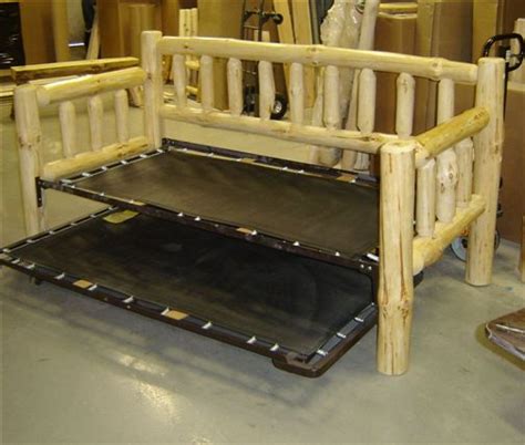 Bradleys Furniture Etc Rustic Log And Barnwood Daybeds