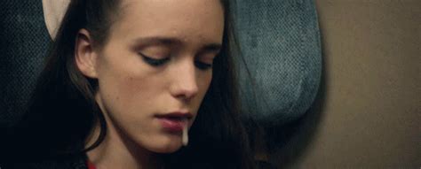 Stacy Martin Drooling Semen After Giving Oral Sex To A