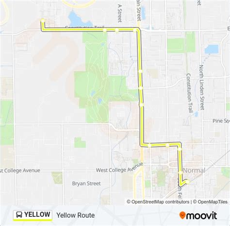 Ruta Yellow Horarios Paradas Y Mapas Southbound Actualizado