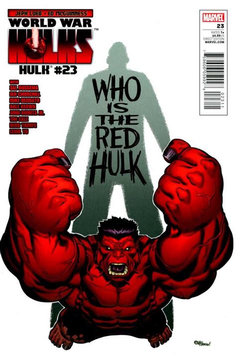 Hulk 23 By Ed Mcguinness Hulk Marvel Red Hulk Hulk