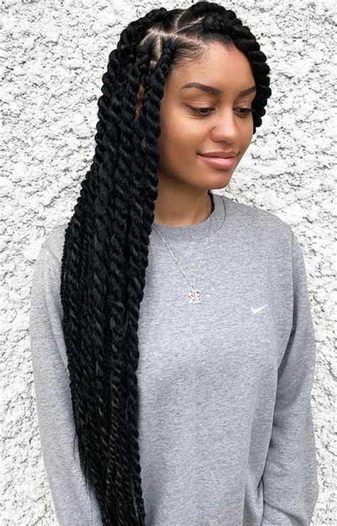 Pin By Tara Mitchell Mckay On Hair Marley Twist Hairstyles Girls