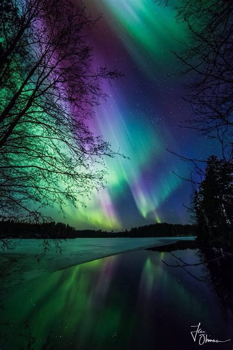 Northern Lights All Over Finland Last Night Photographer Jan Öhman