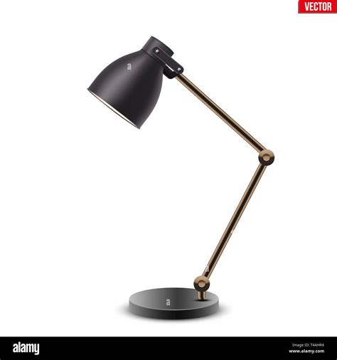 Task Table Desk Lamp Stock Vector Image And Art Alamy