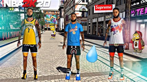 New Best Drippy Outfits On Nba2k20 Best My Player Outfits Youtube