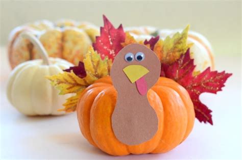 Turkey Pumpkin Craft Momtrends