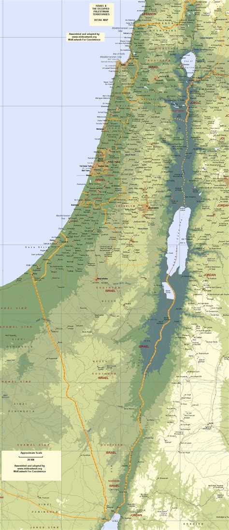 Large Detailed Map Of Israel Vrogue Co