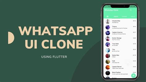 Whatsapp Ui Clone Using Flutter Demo Video Knowledge Doctor Youtube
