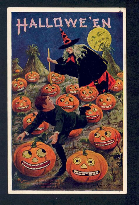 Vintage Halloween Postcard Ebay Vintage Halloween Images Vintage
