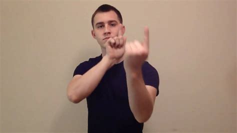 Meet In American Sign Language Youtube