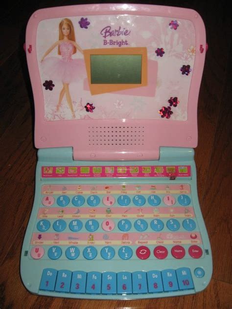 Laptop Computer Barbie B Bright Learning Childs Educational