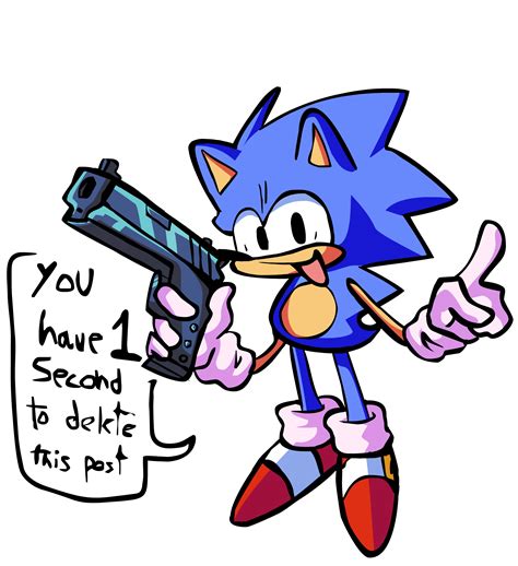 Sonic Says You Should Delete This By Kanselddice On Newgrounds