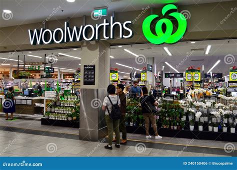 A Woolworth Supermarket In Sydney Australia Editorial Photo Image Of