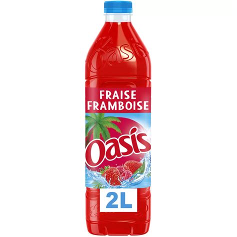 Oasis Boisson Aux Fruits Sauveur Fraise Framboise 2l Pas Cher Auchanfr
