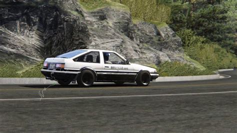 Delivering Tofu To Mount Akina Downhill In Assetto Corsa Driven By