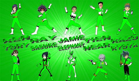 Anime Forever Green For Davontew1 By Rangeranime On Deviantart
