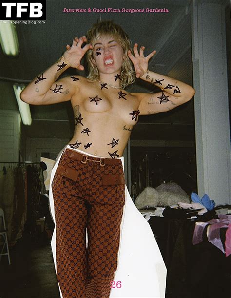 Miley Cyrus Nude Interview Magazine 3 New Photos Thefappening