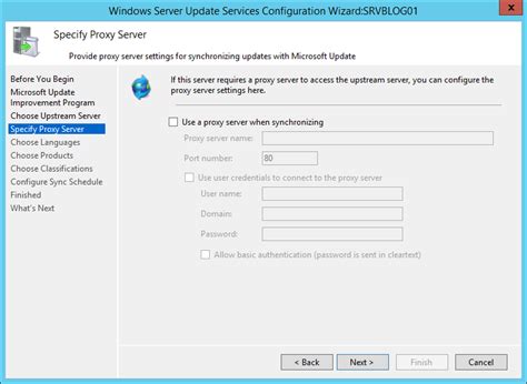Install And Configure Windows Server Update Services Wsus
