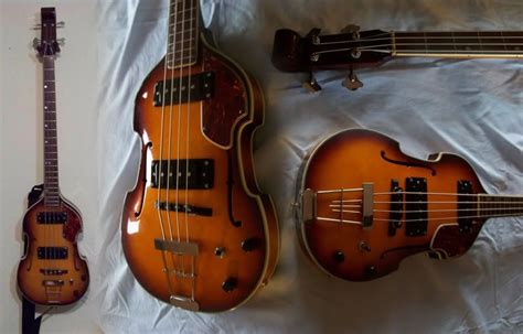 Guitar Blog 1960s Japanese Made Conrad Violin Bass With F Holes And Scroll Headstock Violin