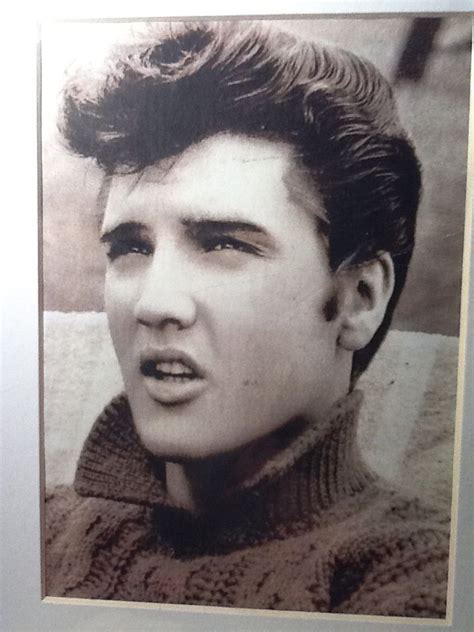 This Is A Photo Of A A Young Elvis Presley B An Elvis Presley Look