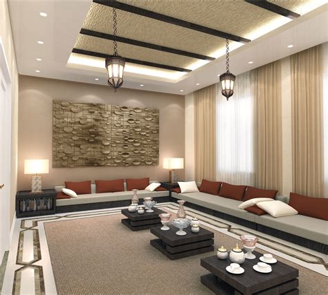 Arabian Inspired Living Room In 2020 Ceiling Design Bedroom Home
