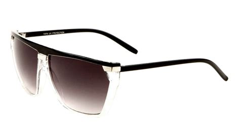 Flat Top 2 Tone Wholesale Bulk Sunglasses Frontier Fashion Inc