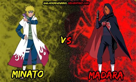 Montagem Do Minato Vs Madara By Guilhermeuzumaki On Deviantart