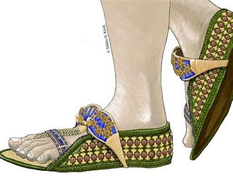Fancy Footwear From Ancient Egypt Egyptian Sandals Historical Shoes Ancient Egypt Fashion