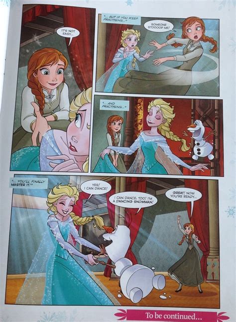 Frozen Comic Dancing Day Elsa The Snow Queen Photo 38228953 Fanpop