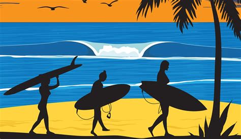 This Artist Turns Digital Illustrations Into Radical Surf Art The Inertia