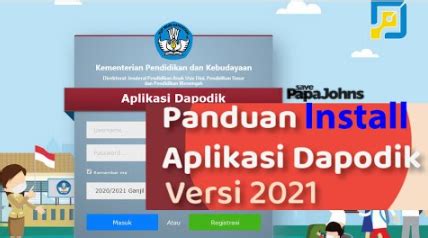 Cara install dapodik 2021.c bonus prefill подробнее. Download Aplikasi Dapodik 2021 C Versi Terbaru (Pembaruan)