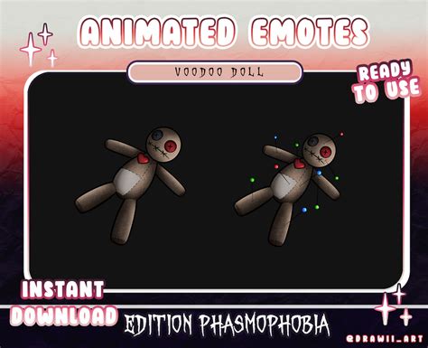 Voodoo Doll Phasmophobia Animated Emote Twitch Emotes Discord Youtube