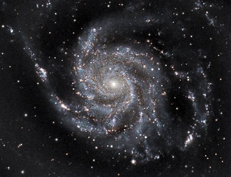 Pinwheel Galaxy M101 By Daniel Meek Skynews Pinwheel Galaxy Galaxy