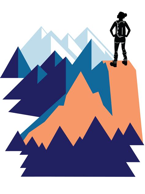 Hiker Clipart Mountins Hiker Mountins Transparent Free For Download On