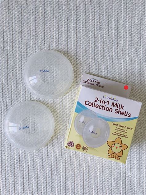 2 In 1 Milk Collection Shells Babies And Kids Nursing And Feeding On