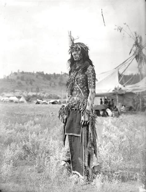 a cheyenne man northern cheyenne indian reservation in montana early 1900s photo by richard