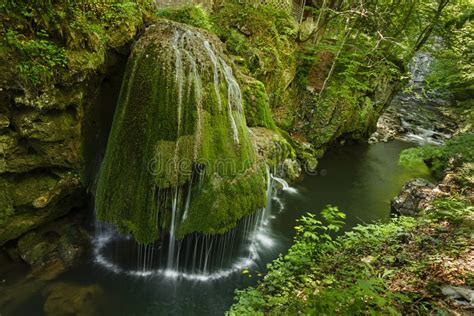 Bigar Wasserfall Caras Severin County Rumänien Stockfoto Bild Von