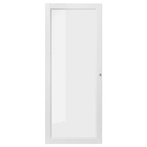 Oxberg Drzwi Szklane Biały 40x97 Cm Ikea