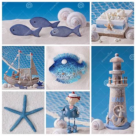 Marine Life Collage Stock Image Image Of Group Collage 40793281